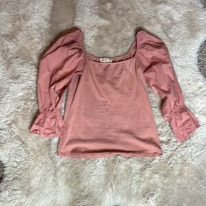 Nation LTD Maeve Puff‎ sleeve Shirt